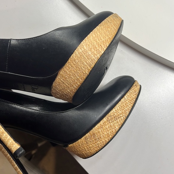 Dior black leather heels - Picture 10 of 10